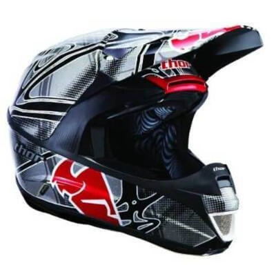 Шлем кроссовый THOR S13 FORCE SCR SIL