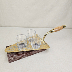 Мастерок сувенирный со стопками "Златоуст"