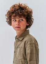 вельветовая рубашка