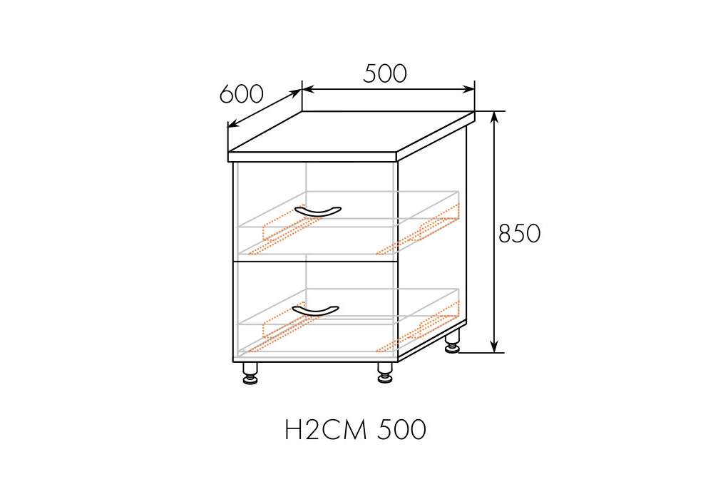 Н2СМ 500 (скр. монт.)