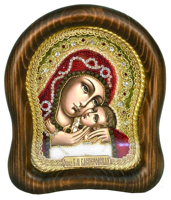 Икона Пресвятая Богородица Касперовская бисер