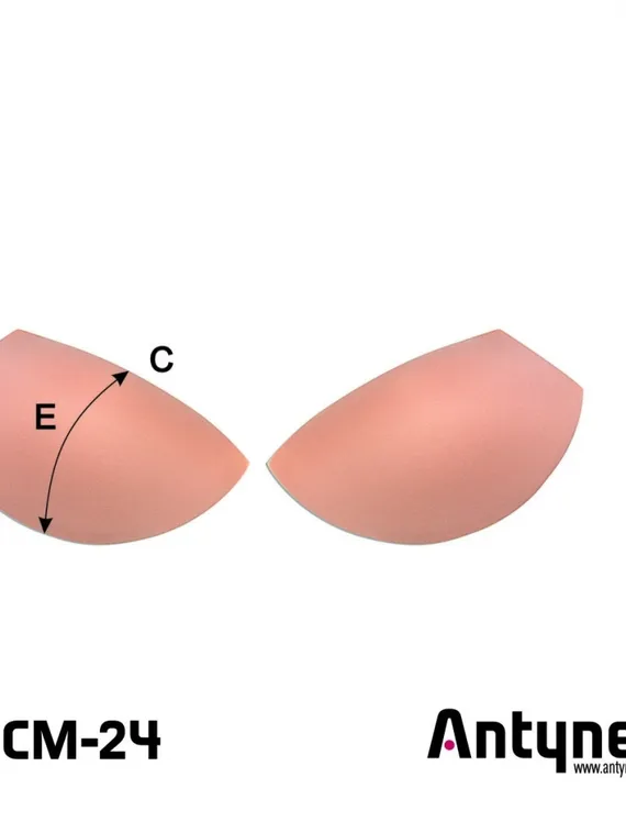 Чашки спейсер балконет СМ-24, 80В-85А-75С-70D, телесный 126