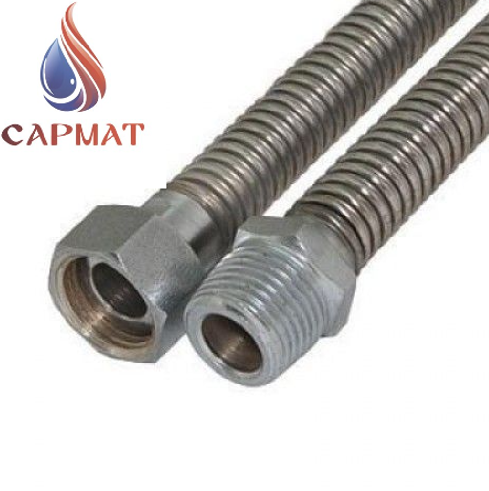 Подводка воды сильфон. D 3/4" г/ш (180-400мм)