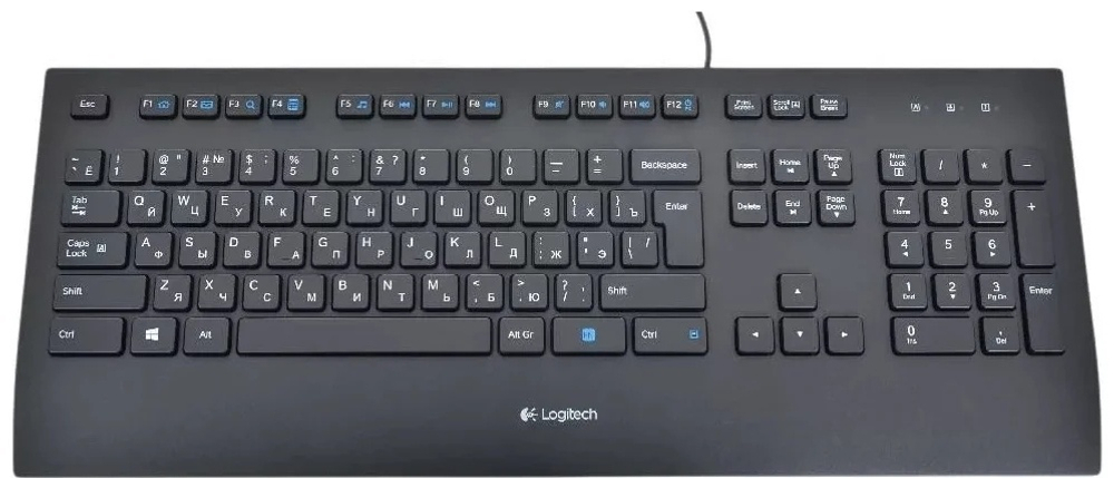 Клавиатура Logitech K280e PRO черный