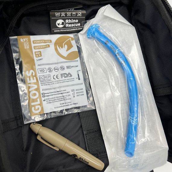 Тактическая аптечка “RHINO RESCUE” 12 в 1, мультикам