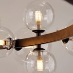 Люстра 771120 black/clear