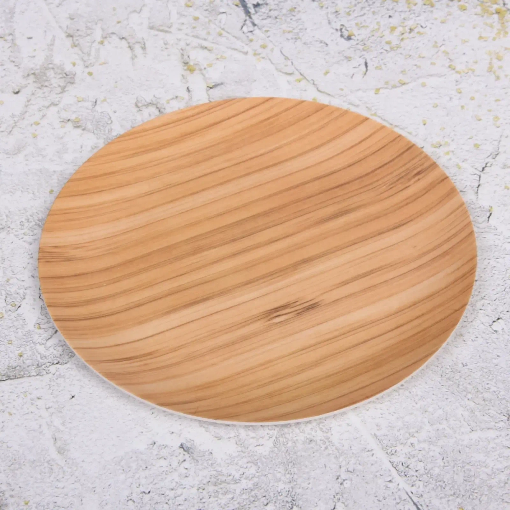 Тарелка «Eco Life» 25см, дерево