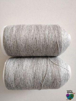Светло-серый, арт. 19, Кашемир 100% в бобинах
