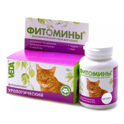 Фитомины Витамины для кошек "Профилактика МКБ" 100таб