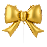 Шар фольгированный Бант 53 см (Золотой)