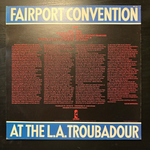Fairport Convention - Live At The L.A. Troubadour (England 1977г.)
