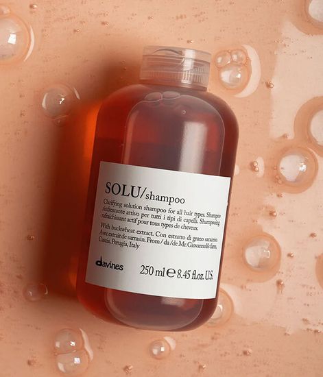 Solu, освежающий шампунь для глубокого очищения, Davines