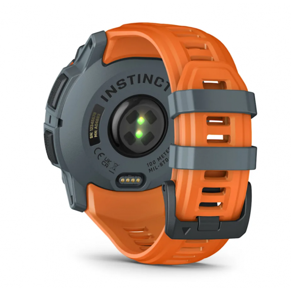 Умные часы Garmin INSTINCT 3 50 мм SOLAR,TWILIGHT BEZEL W/SOLSTICE BAND