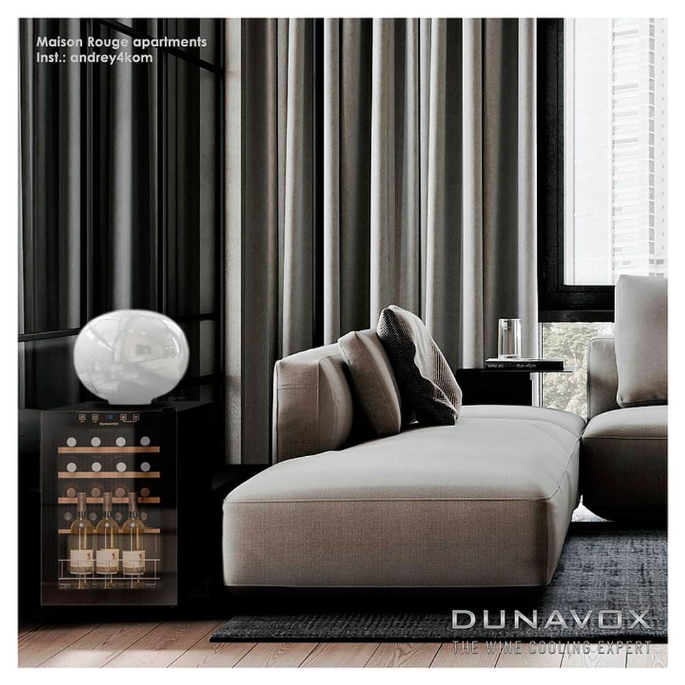 Винный шкаф Dunavox DXFH-20.62
