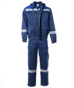 Костюм АНТЕЙ с СОП летний куртка, п/к цв.т.синий/василек (44-46) 88-92, 170-176