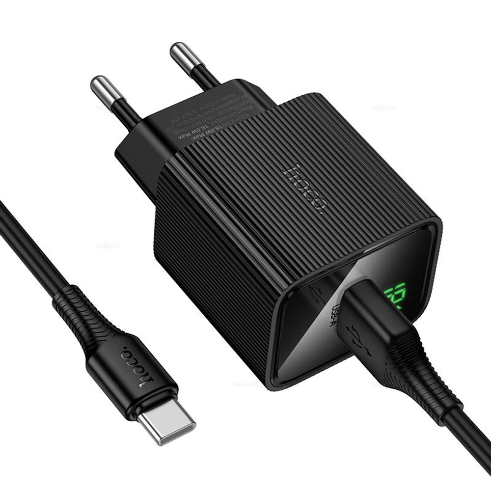 Зарядное устройство для Type-C Hoco CS81A (black)