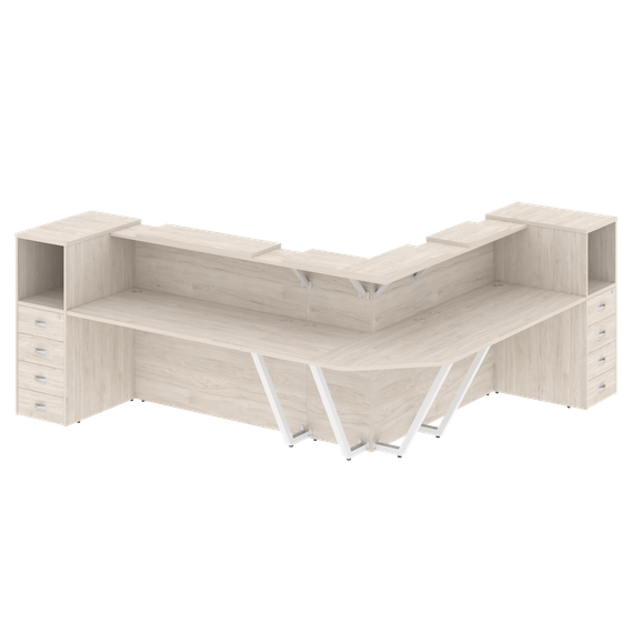 Onix Ресепшн O.R-K-33 Денвер Светлый 2607*3007*1187