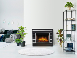 Портал Firelight Moderno 30 шпон чёрный дуб