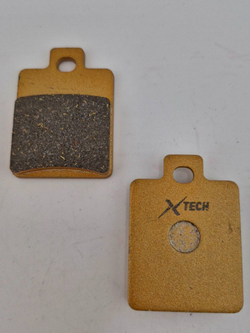 Тормозные колодки дисковые X-TECH для мотоцикла - износостойкие, полуметаллические