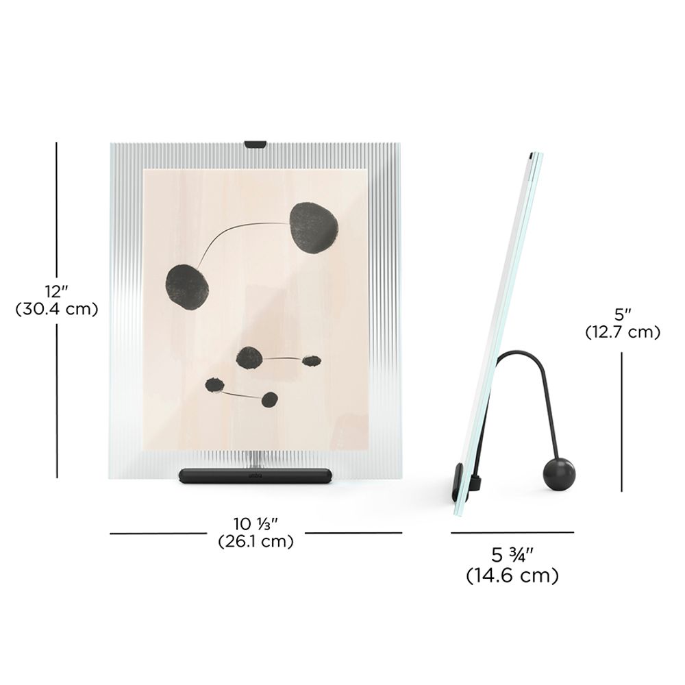 Фоторамка Flute, 26х30 см, черная