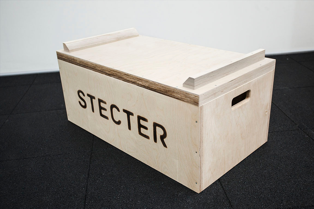 Комплект тяжелоатлетических плинтов + доп. секция (Н=89 см, материал-фанера)