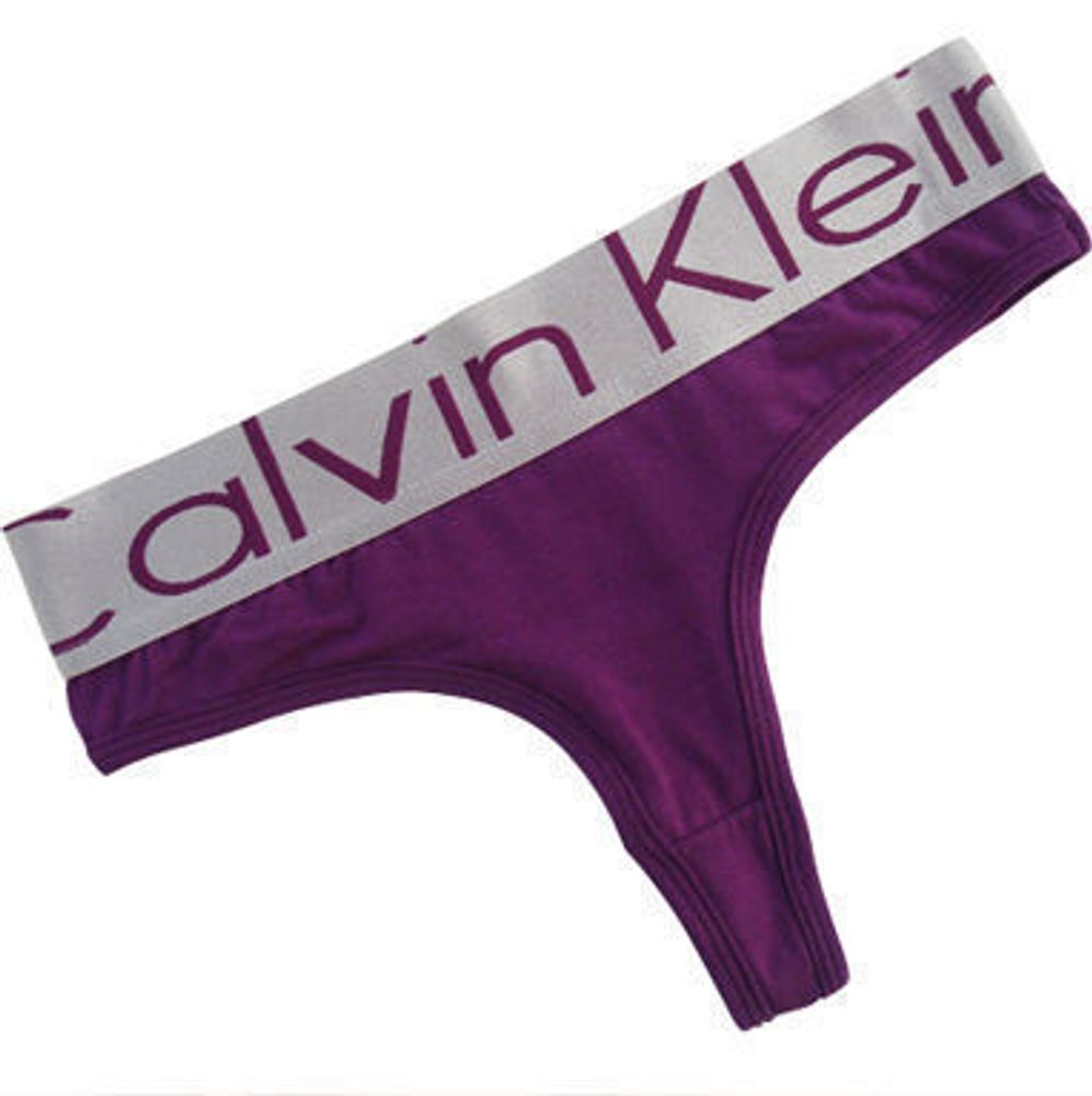 Calvin Klein Women String Purple 238475403 ShopTrus