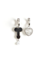 Серьги "Love Or Sex" Black