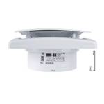 Сверхтонкий вытяжной вентилятор для ванн MM-OK 100/169 сверхмощный 169 м3/час с обратным клапаном