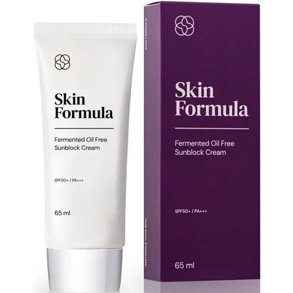 Fermented Oil Free Sunblock Cream SPF50+ PA+++ Cолнцезащитный крем c увлажняющим и успокаивающим дей