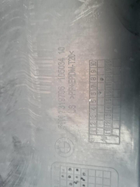 Бампер передний BMW X6 F16 (2014-2020)