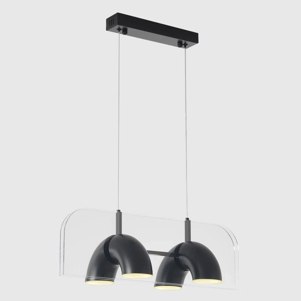 Светильник подвесной Crystal Lux ELEMENT SP24W LED BLACK