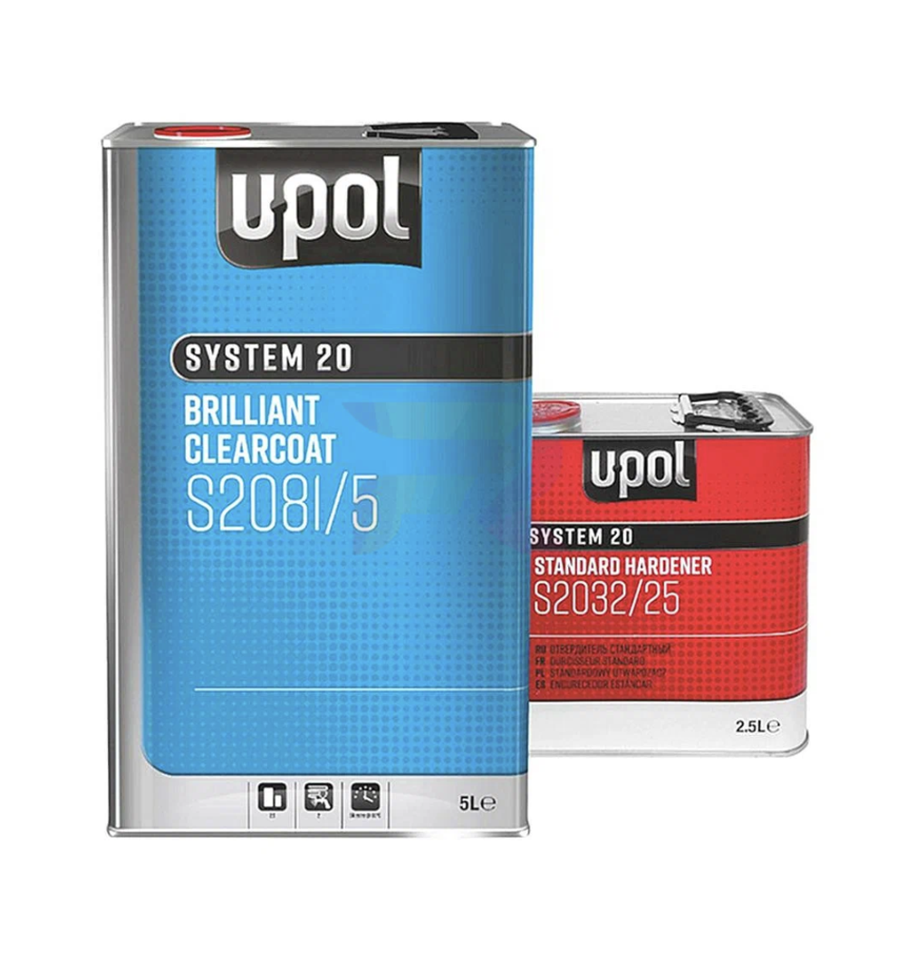 U-POL S2081/S2032 HS Brilliant Clearcoat Лак акриловый (1+0,5л)