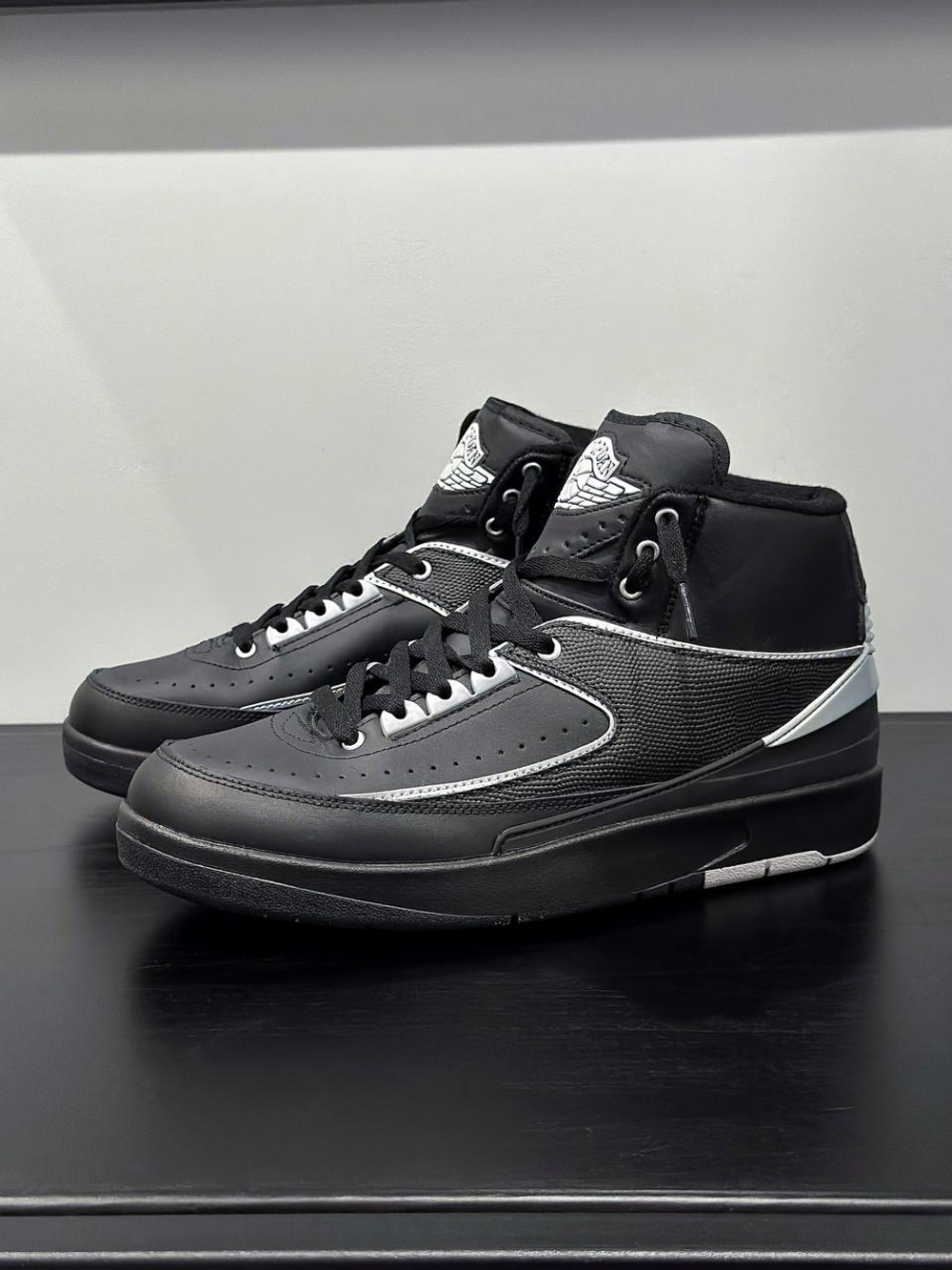 Кроссовки Nike Air Jordan 2 Retro GS "Black Chrome"