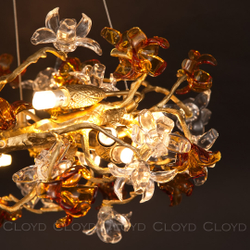 Люстра Cloyd GUATEMALA C14 / Ø60 см - латунь (арт.11215)