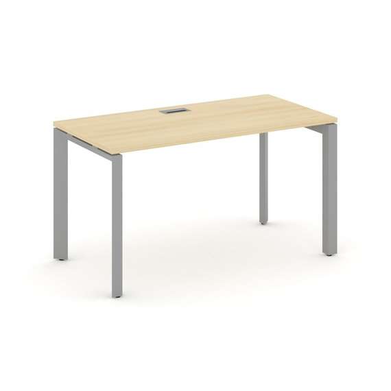 Style Project Стол письменный SN-59P.SP-022 Акация Лорка/Металл Серый/Серебро Заглушка 1180*800*750