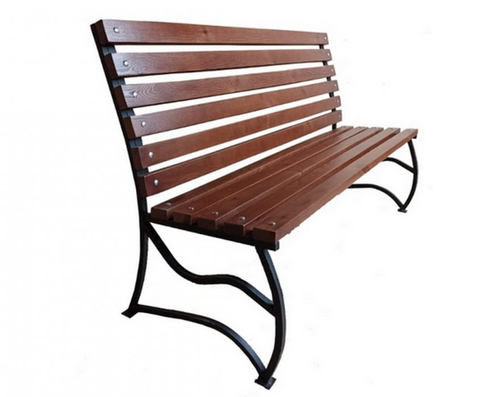 Скамейка стальная «Волна»