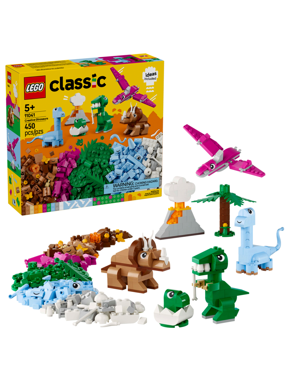 Конструктор LEGO Classic 11041 Создаем динозавров