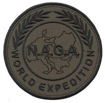 Нашивка Мировая экспедиция зелёный