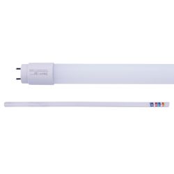 LED-T8-18W-6500K-G13-FR-FIX-SLS Лампа светодиодная. Форма T8. матовая. Дневной свет 6500K. ТМ Volpe
