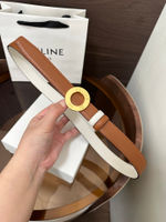 TAURILLON Кожаный двусторонний ремень с логотипом