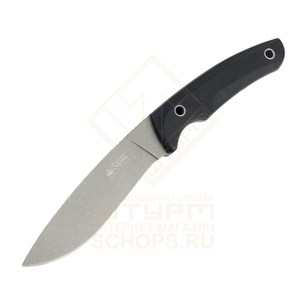 Нож Kizlyar Supreme Savage AUS-8 G10, Black/Tacwash