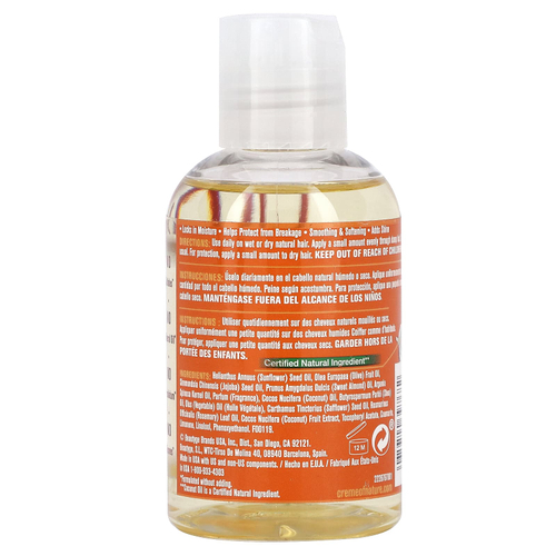 Creme Of Nature, Кокосовое молоко, лечебное масло Essential 7, 118,3 мл (4 жидк. унц.)