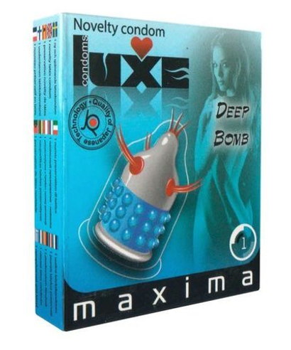 Презерватив LUXE Maxima "Глубинная бомба" - 1 шт.