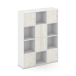 Locker plus Комплект №6 LK.K-006 Белый/Дуб Наварра 1188*350*1593
