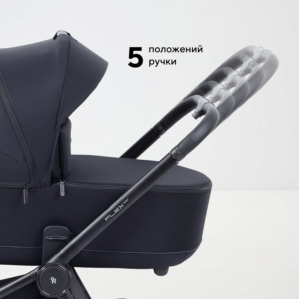 Детская коляска Rant Flex Therm Soft 2 в 1 Midnight Black