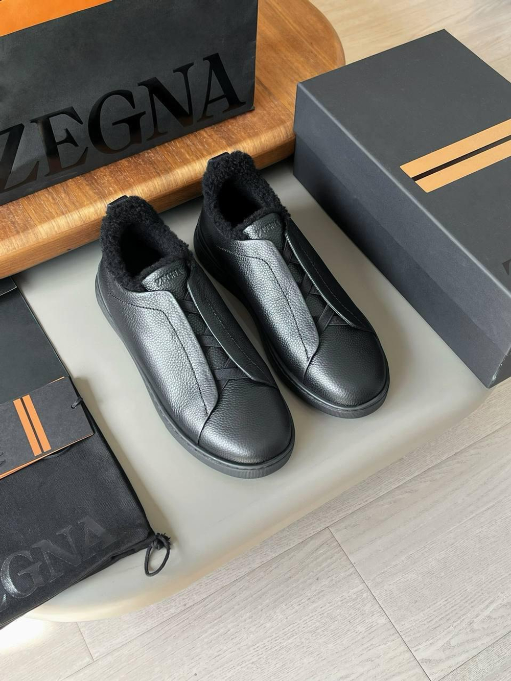 Мокасины Zegna