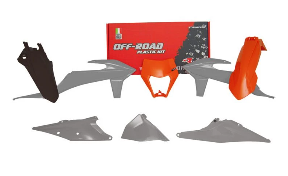 Комплект пластика для KTM EXC/EXCF/XC-W/XCF-W 125-500 RTech R-KITKTM-GR2-523