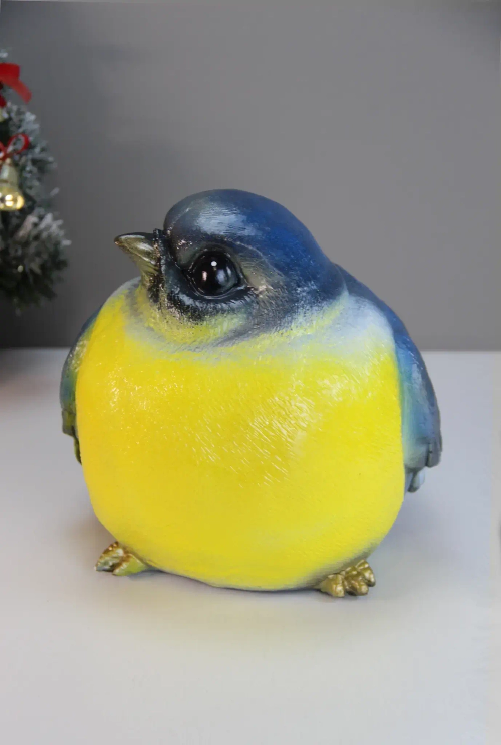 Сад.фигура Синичка, 20 см (гипс)