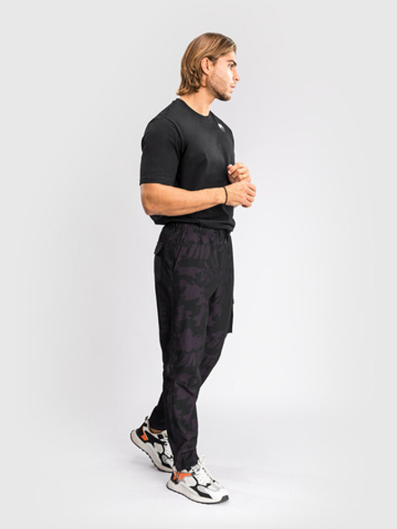 Брюки спортивные Venum Trooper Black/Deep Purple