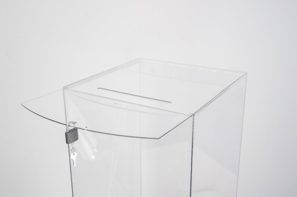 Урна для голосования 400х400х800 монолит ПК